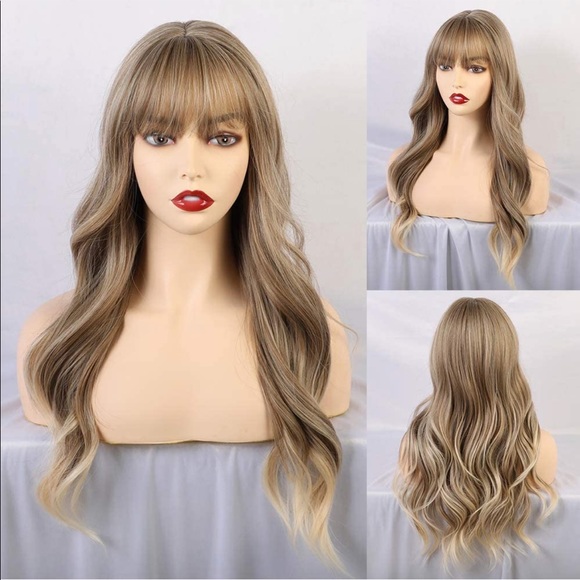 COPY - Ladies women’s 24 inch blonde ombré wig